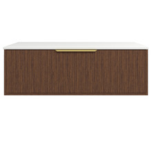 Elwood Dockland 1200mm Artic White Wall Hung Single Vanity Unit